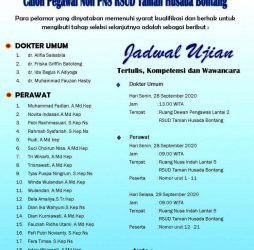 Hasil Seleksi Administrasi