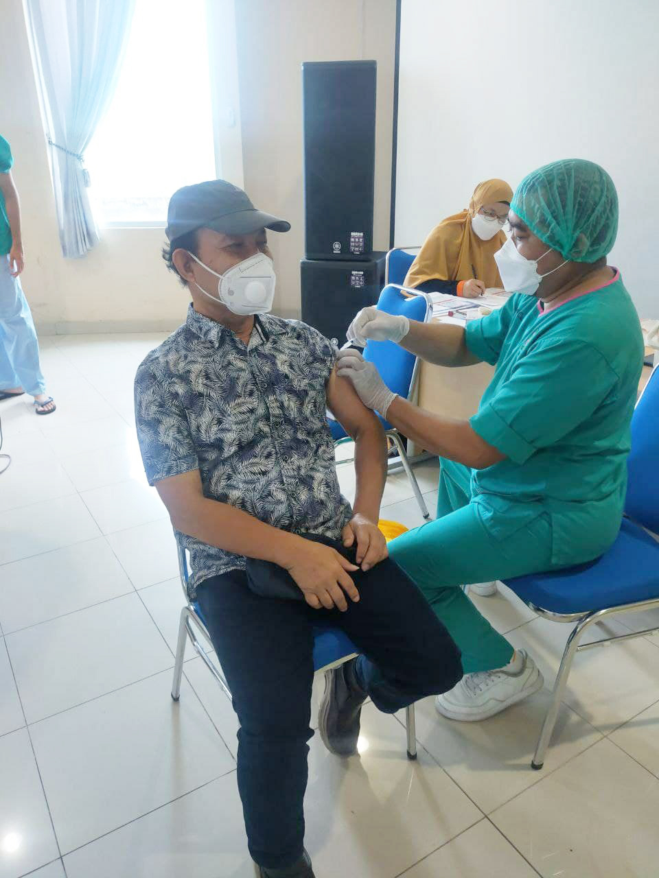 Vaksinasi Tahap Ketiga Bagi Tenaga Kesehatan RSUD Taman Husada Bontang