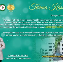 RSUD Taman Husada Raih Akreditasi Paripurna