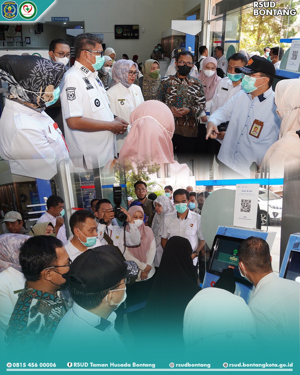 Kunjungan Staf Presiden RI Di RSUD Taman Husada RSUD Taman Husada Bontang